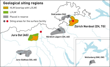 Swiss repository site investigations 460 (Nagra)